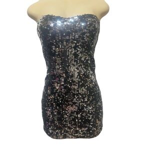 As U Wish Sequin Party Dress